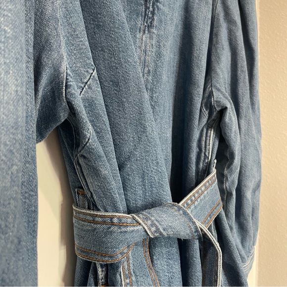 H&M Denim Dress With Pockets - Picture 5 of 16